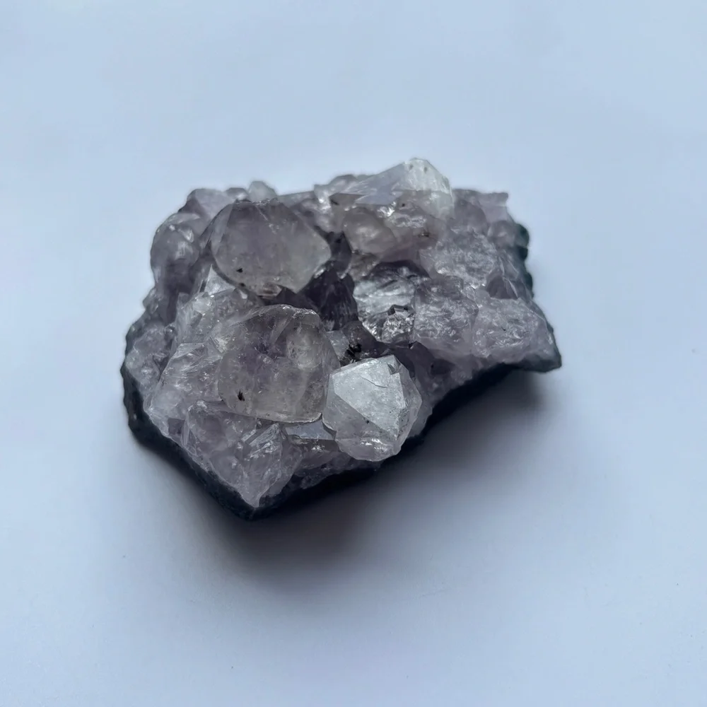 Natural Amethyst Crystal Cluster on Matrix | 7.6 oz
